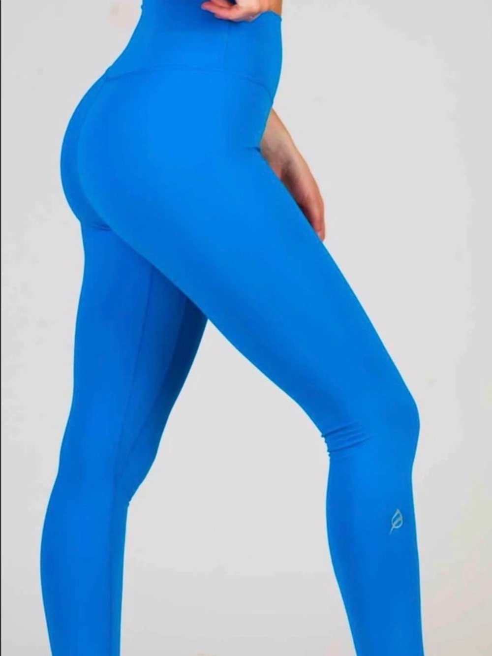 P'tula Alainah II Blue High-Waist Performance Leggings